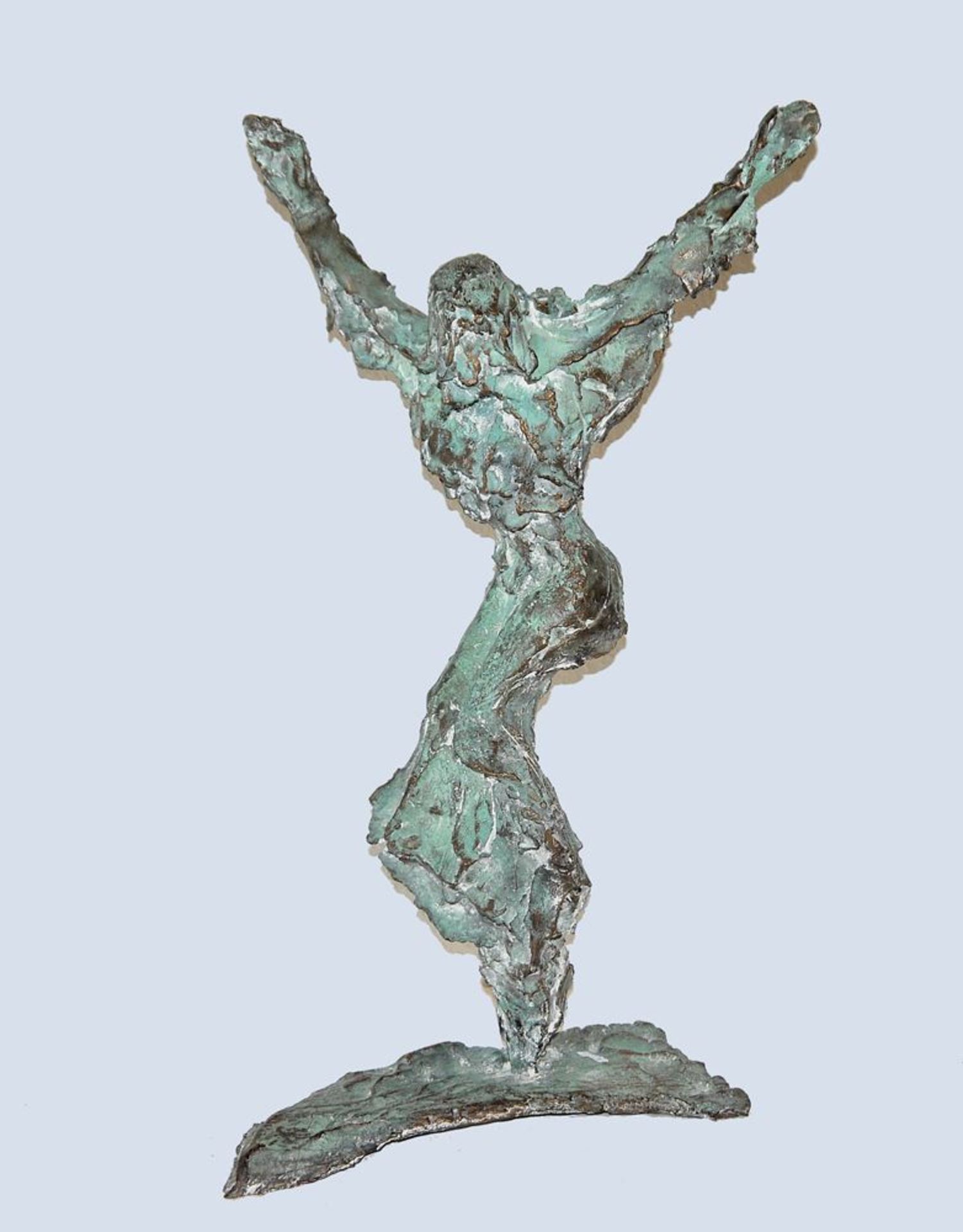 Karlheinz Oswald, Undine, bronze from 1996, with catalogue