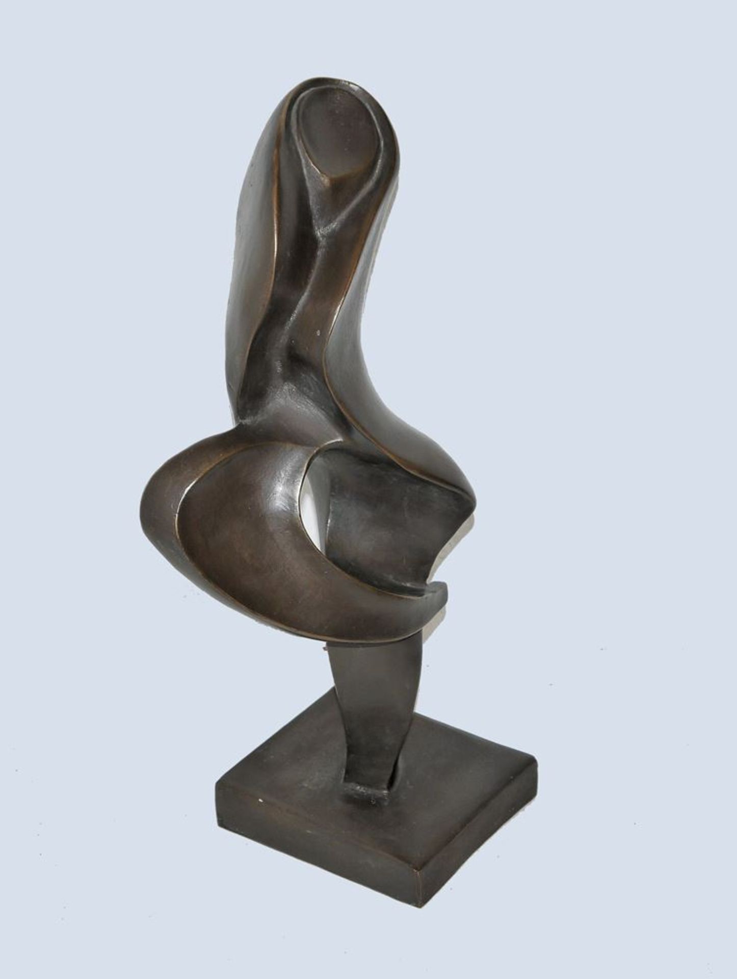 Ortrud Heuser-Hickler, Windsbraut, bronze from 1985