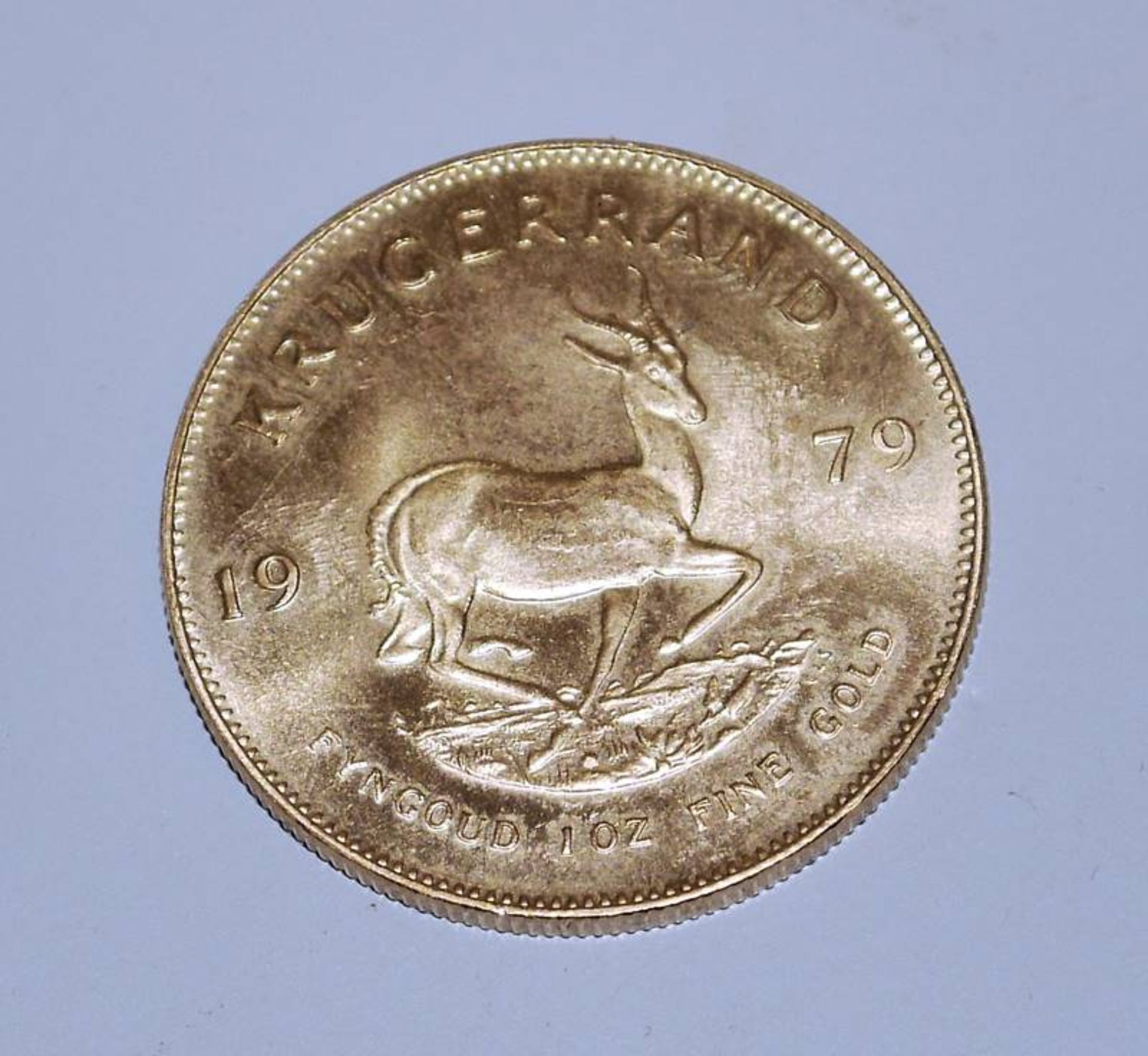 Goldmünze Krugerrand 1 Unze, Südafrika 1979