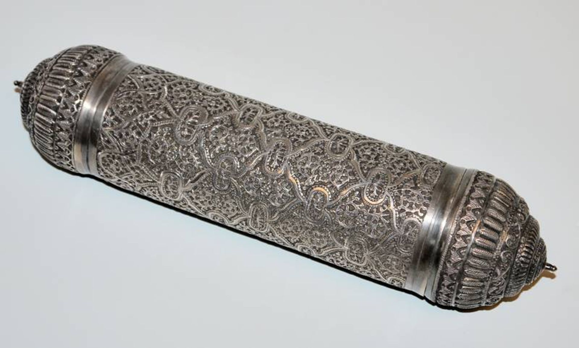 Large silver document box from Kutch, India 19th/early 20th century