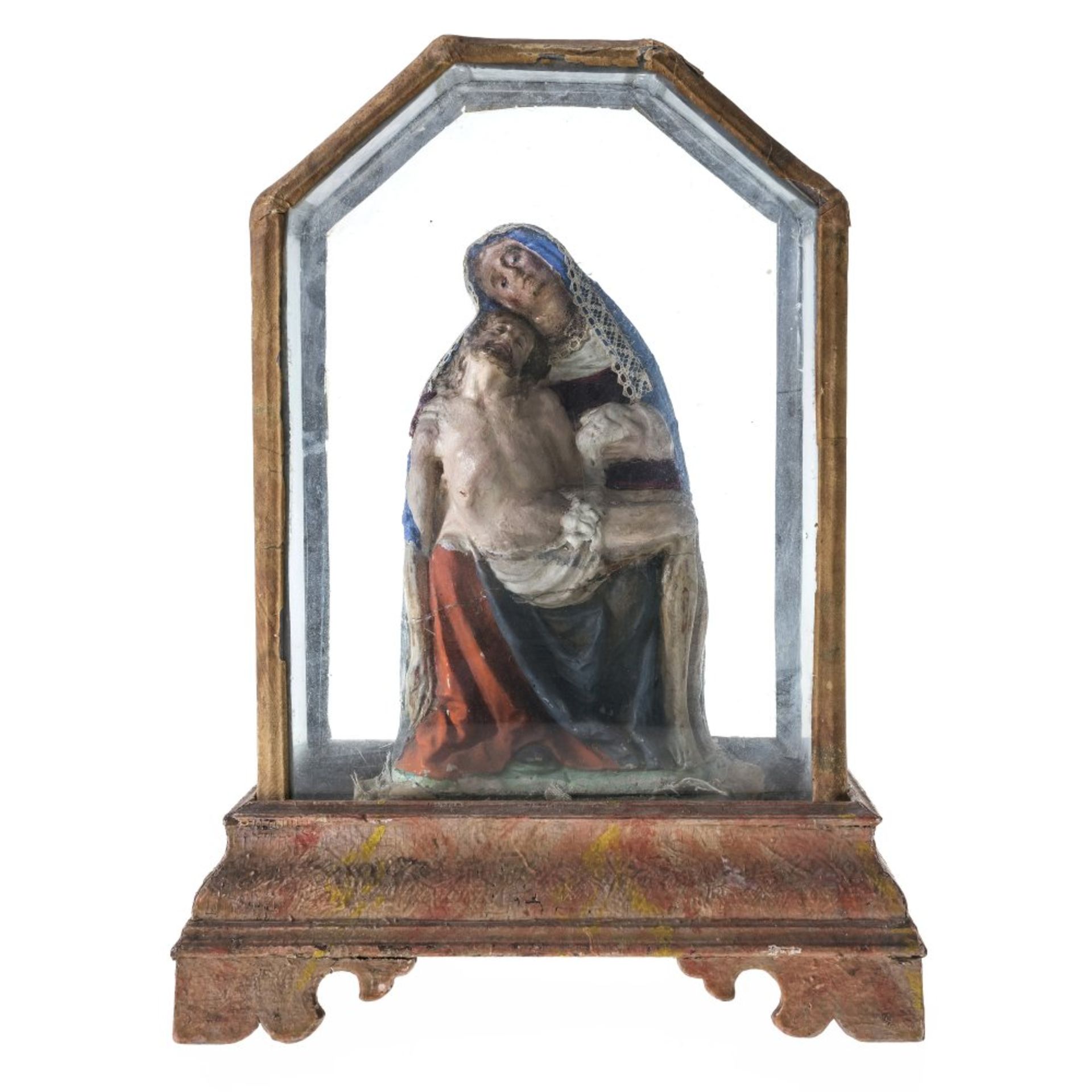 Kastenbild mit Pietà