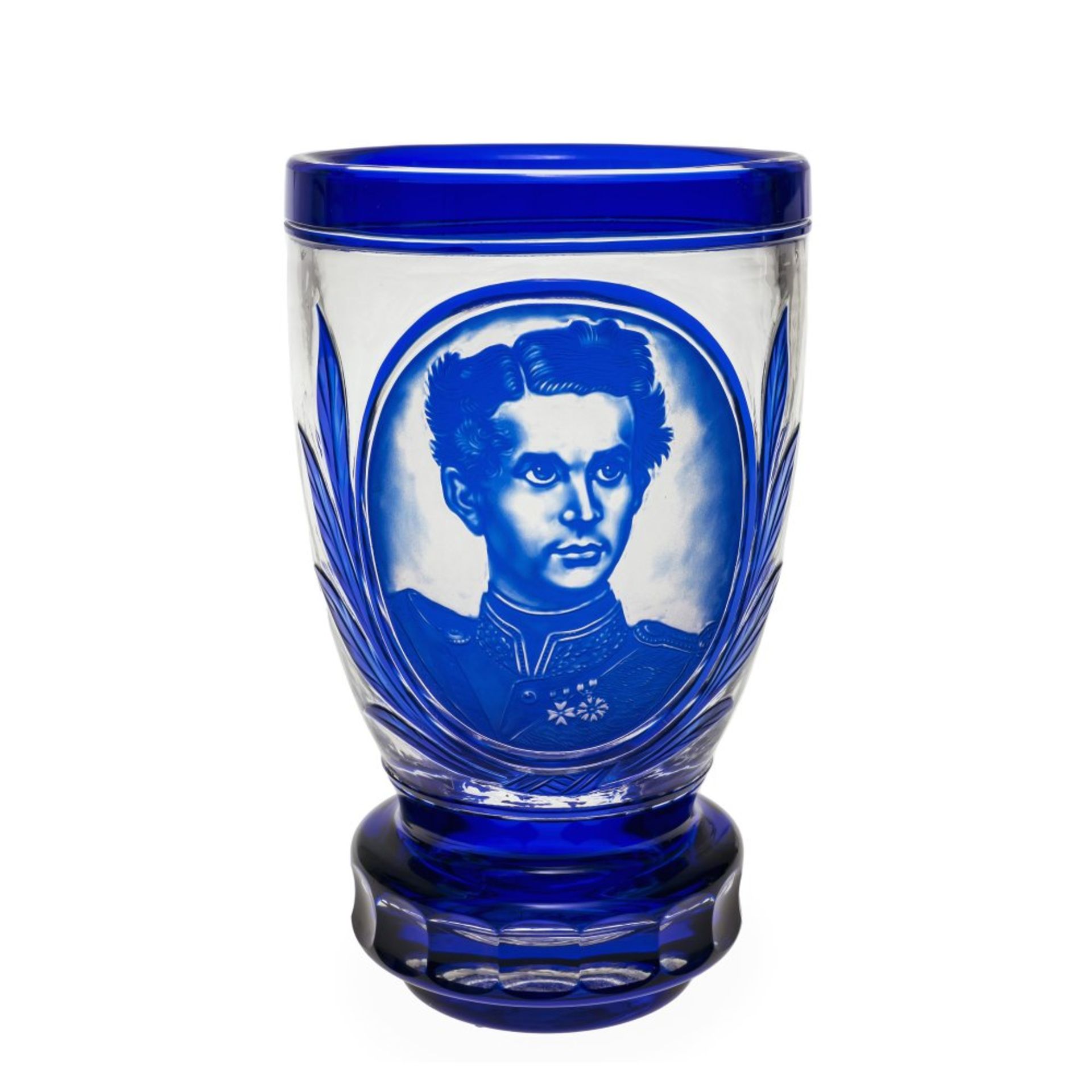 Becher mit Ludwig II. Motiv