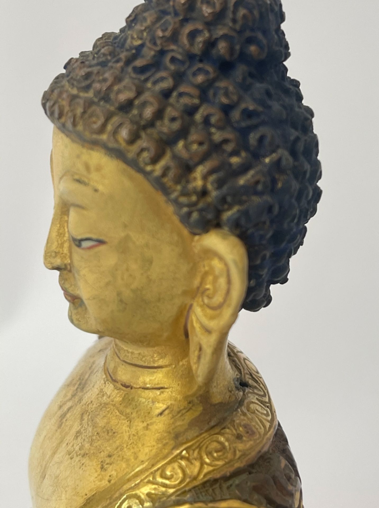 Bronze Buddha - Bild 2 aus 9
