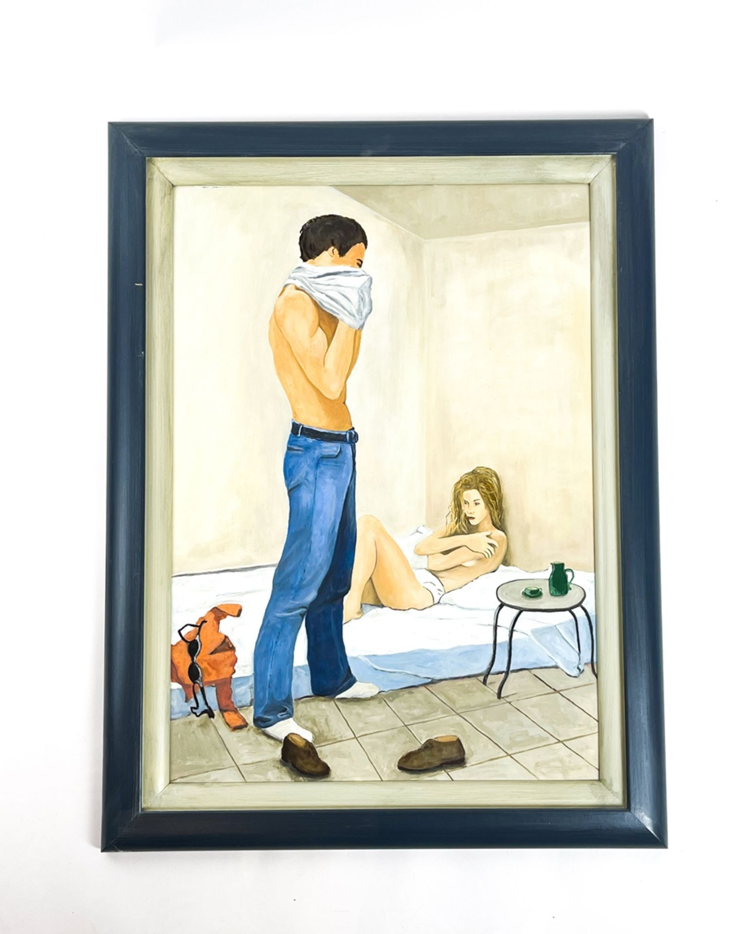Painting „act in the bedroom“