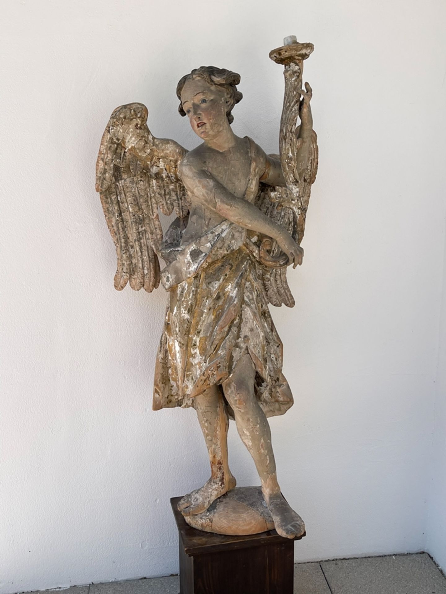 Monumentaler Renaissance "Leuchter Engel" - Bild 2 aus 21