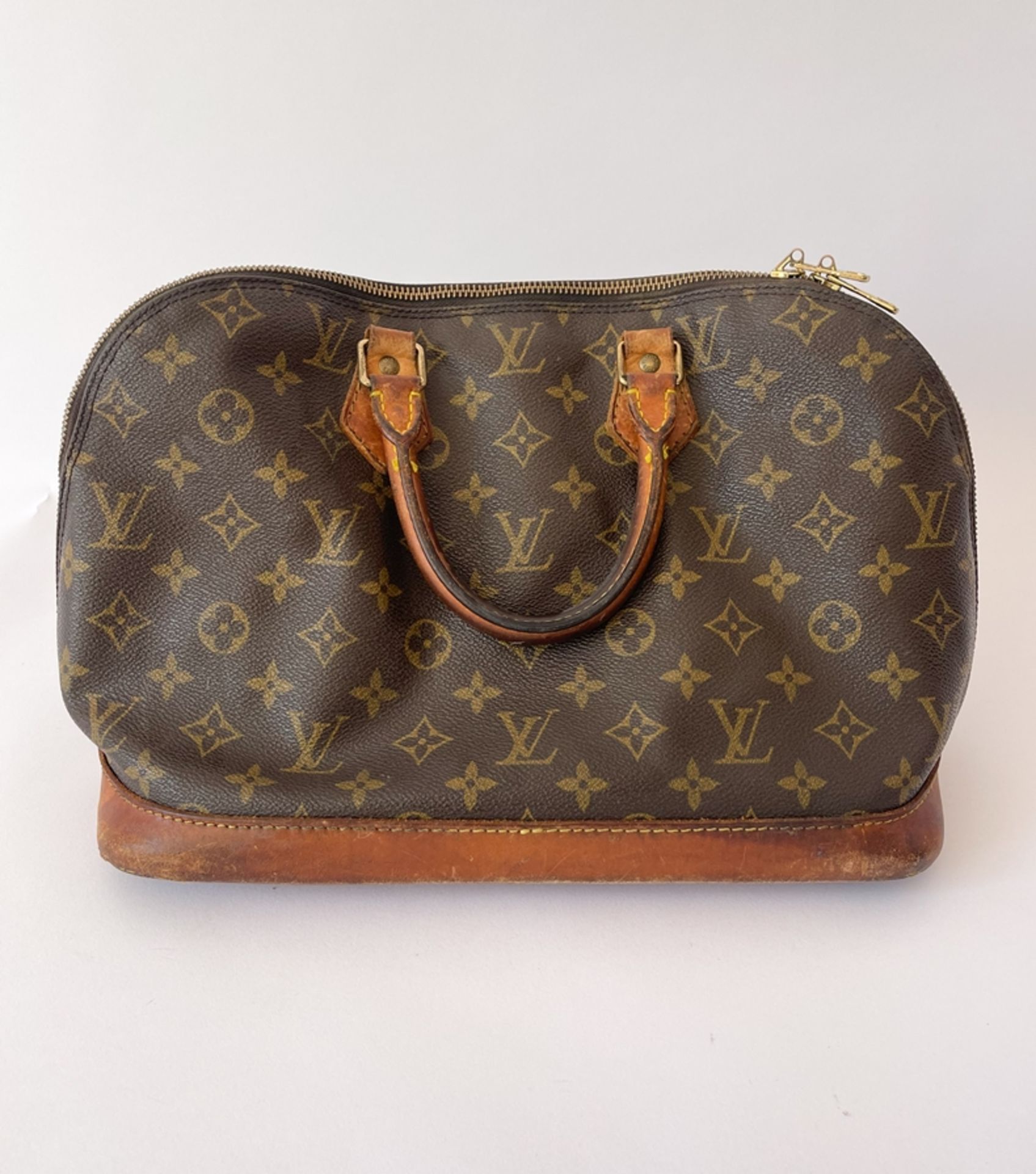 Louis Vuitton Alma Monogram Canvas Handtasche - Bild 8 aus 11