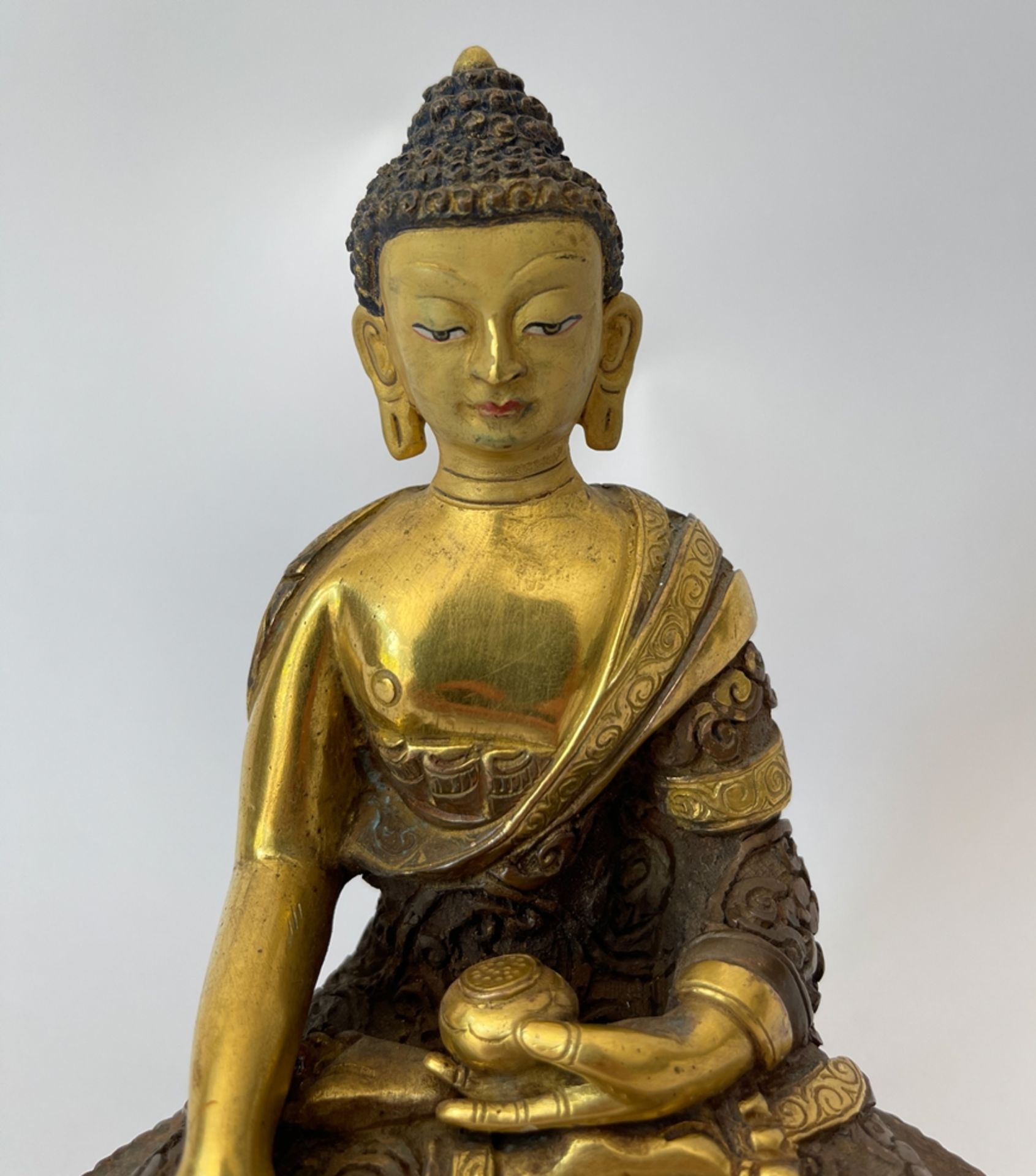 Bronze Buddha - Bild 4 aus 9