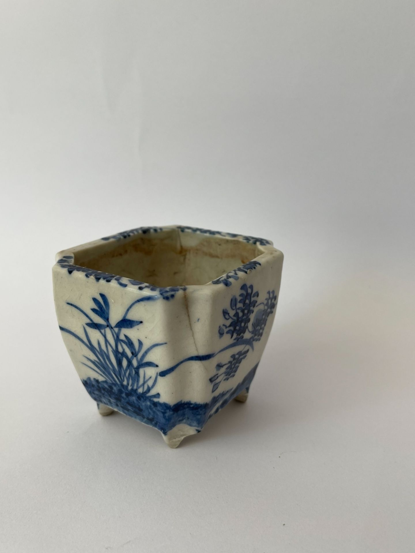 Konvolut China Porzellan/Keramik Blaumalerei - Image 8 of 14