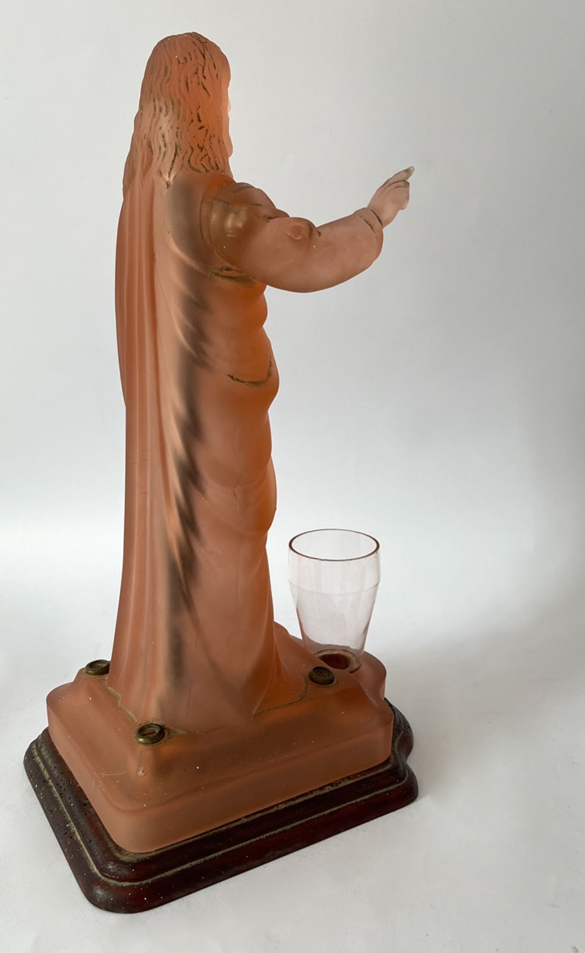 Rarität-Jesus aus Glas mit Spieluhr und Automat - Bild 6 aus 8