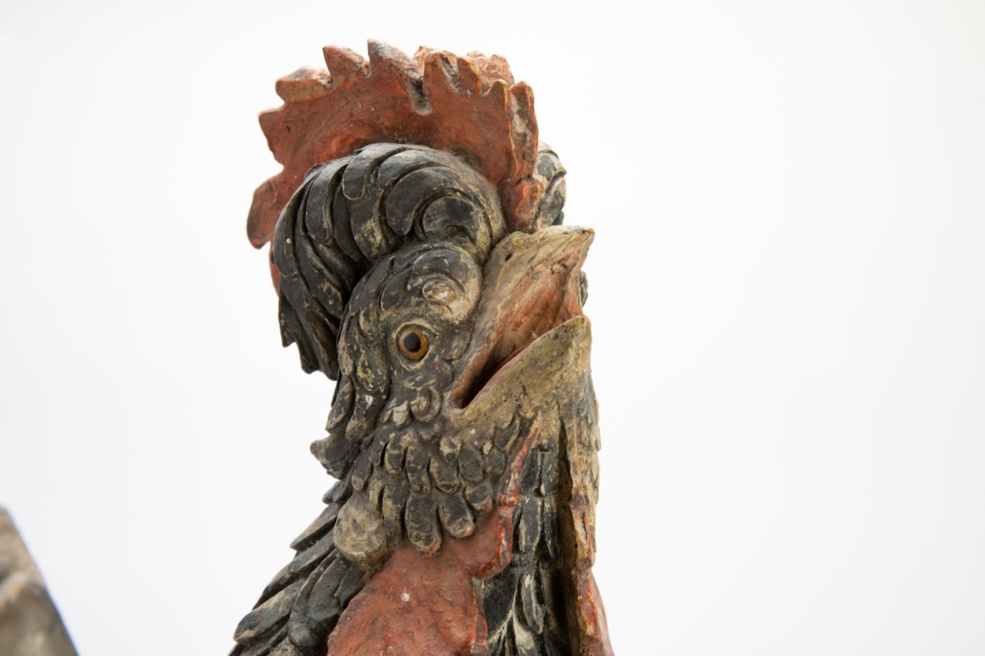 Finely carved rooster - Image 6 of 6