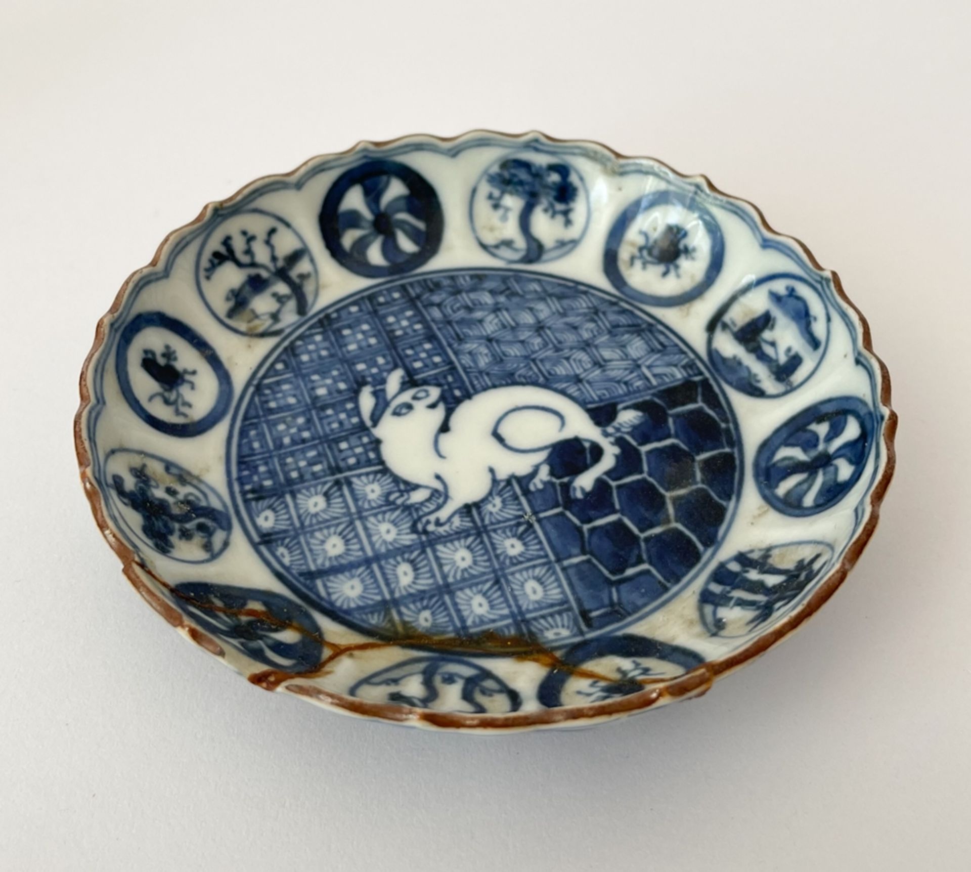 Konvolut China Porzellan/Keramik Blaumalerei - Image 10 of 14