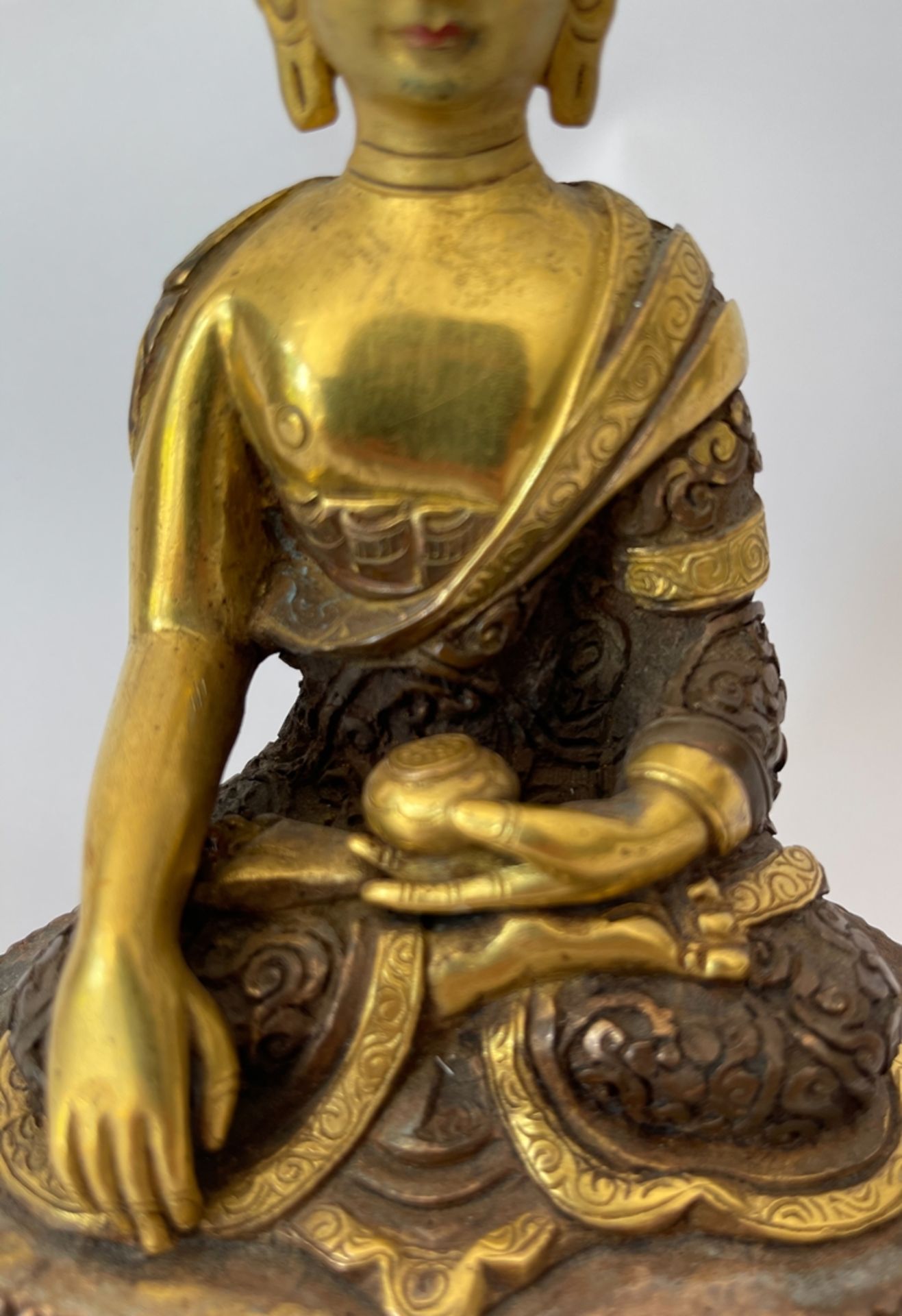 Bronze Buddha - Bild 5 aus 9