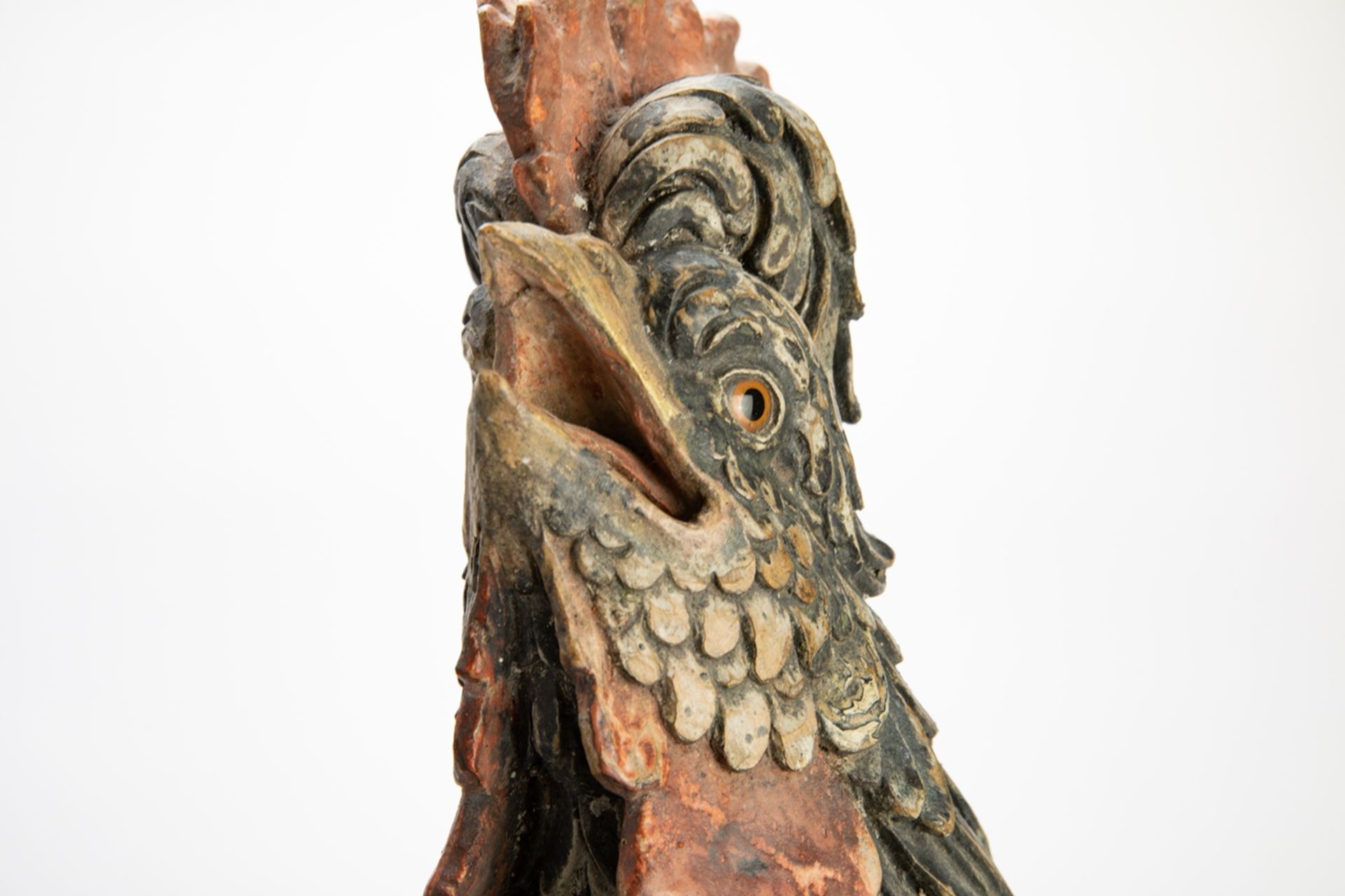 Finely carved rooster - Image 4 of 6