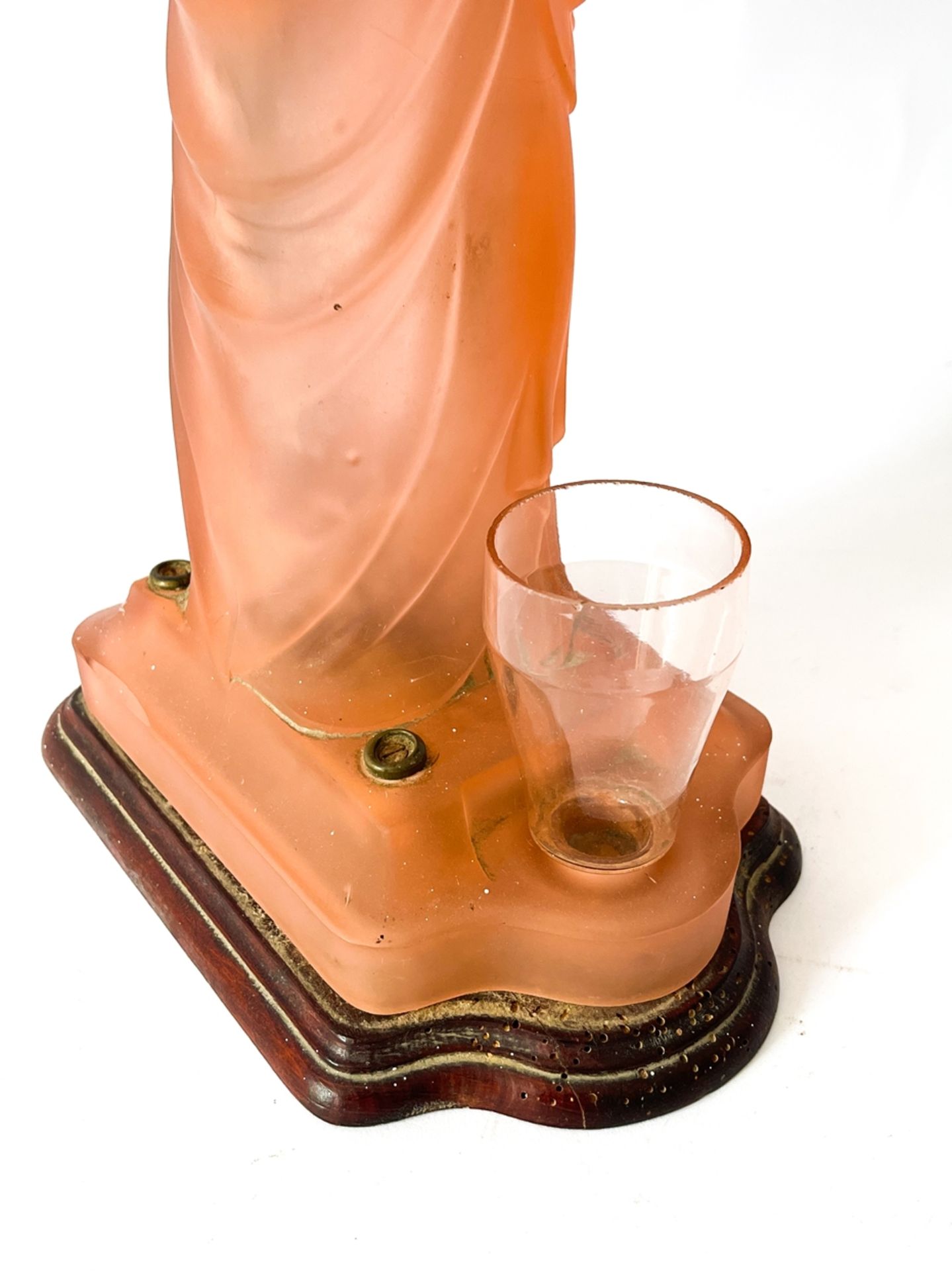Rarität-Jesus aus Glas mit Spieluhr und Automat - Image 8 of 8