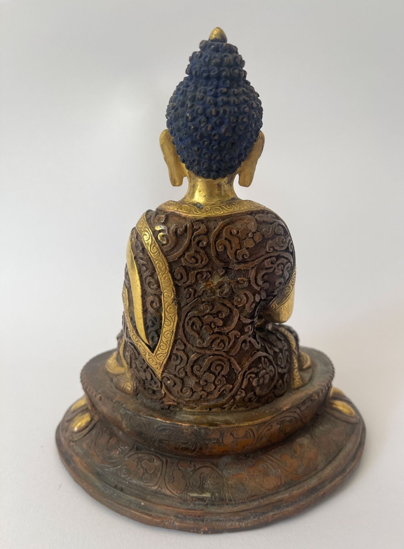 Bronze Buddha - Image 3 of 9