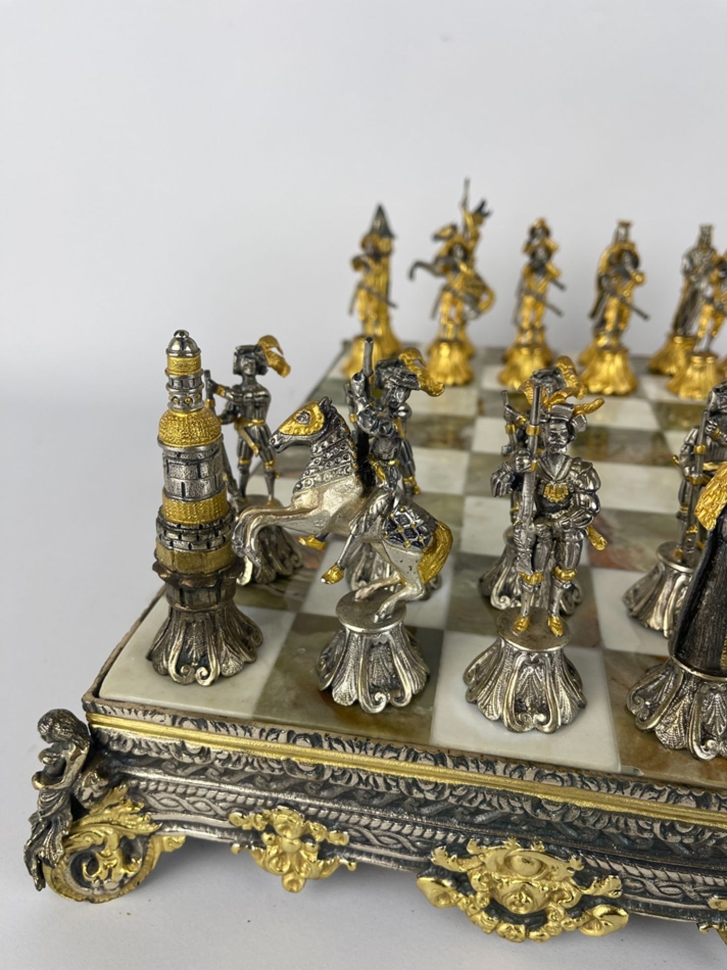 Prunkvolles Schachspiel - Image 6 of 16