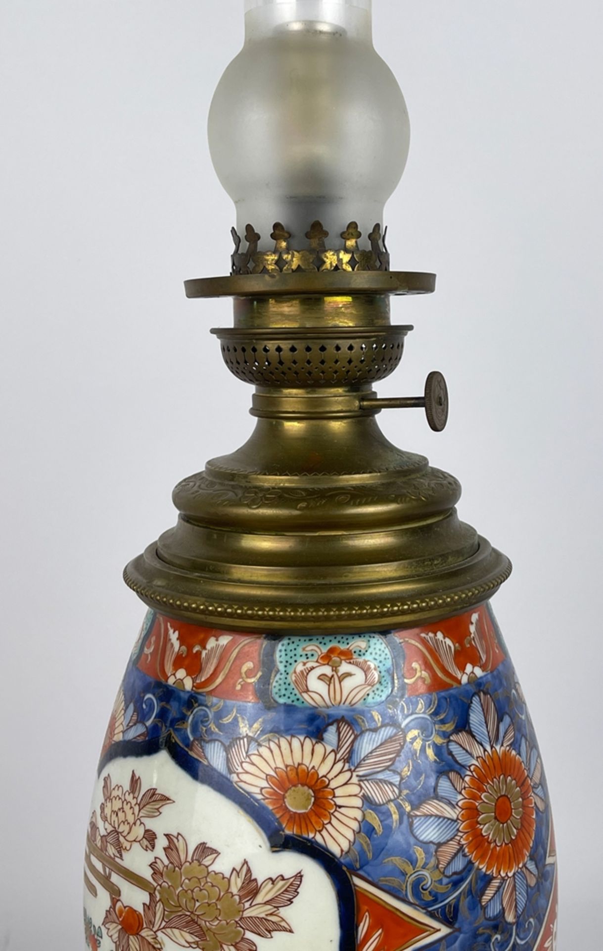 Paar Chinoiserie Lampen mit Bronzemontierung - Bild 18 aus 18