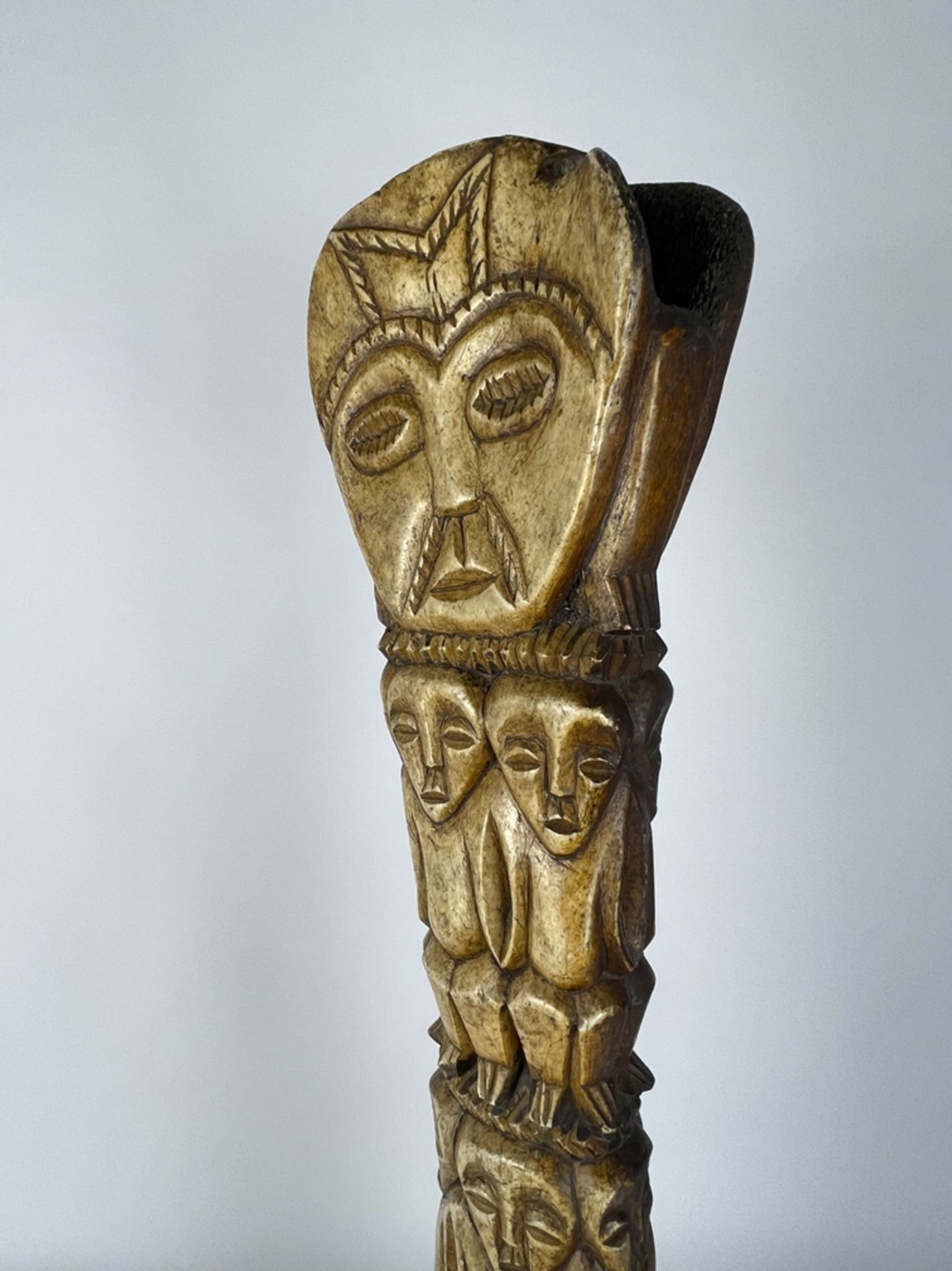 Afrikanische Stammeskunst "geschnitzer Knochen" - Image 9 of 12