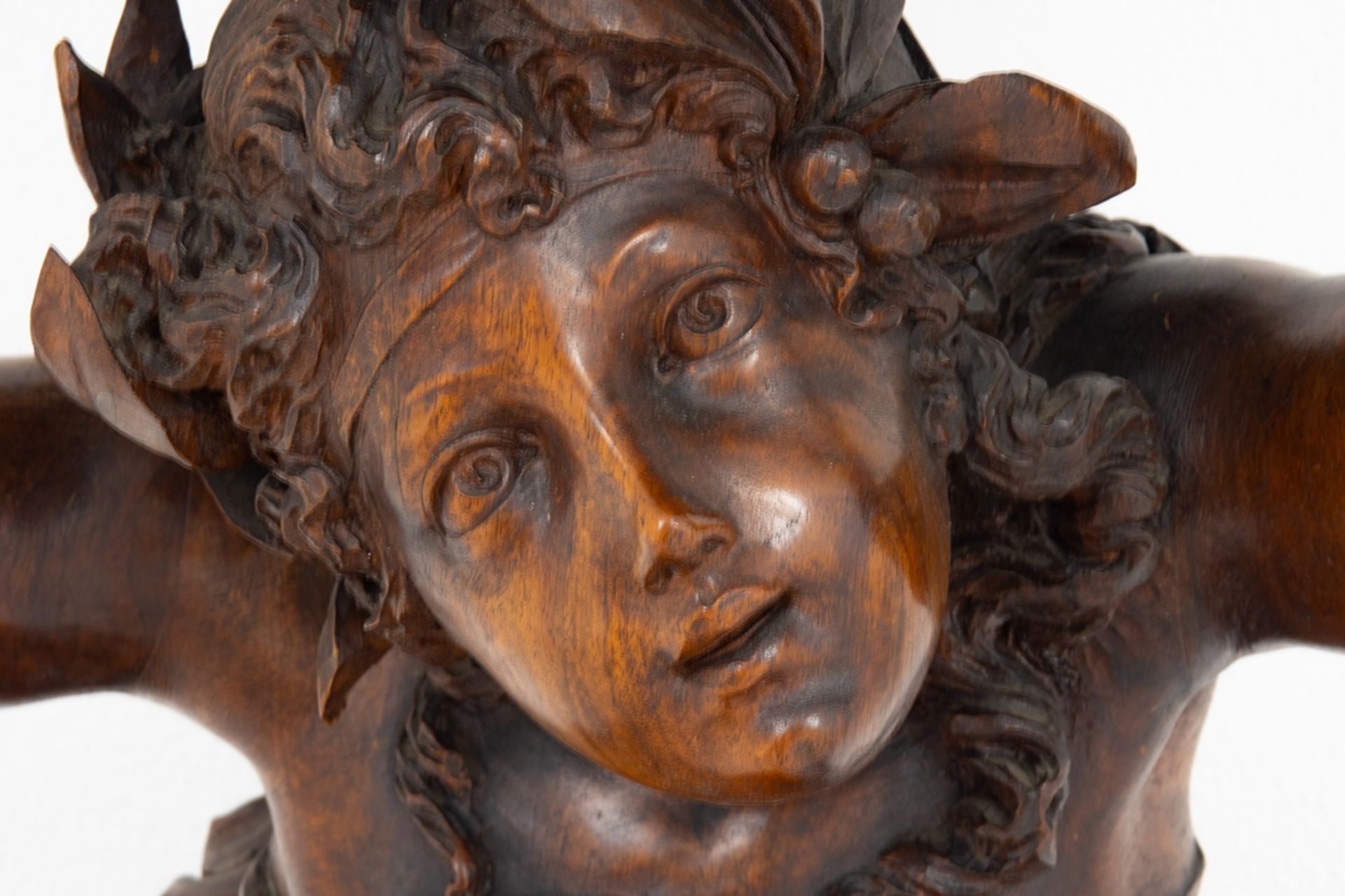Sculpture Andrea Brustolon (1662-1732)  - Image 6 of 9