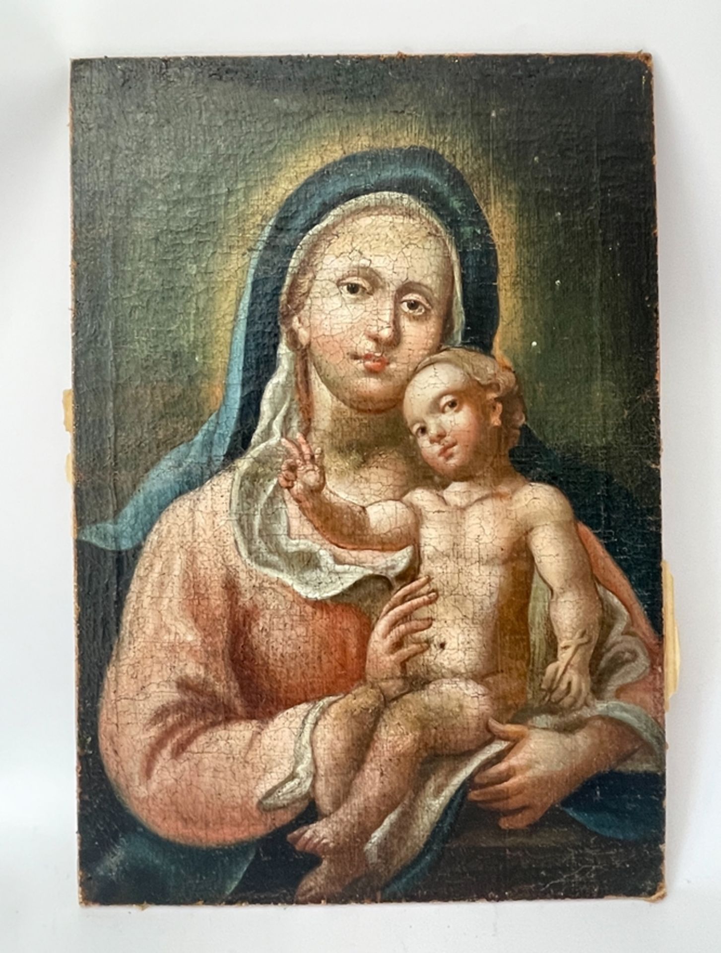 Gemälde "Madonna mit Kind"