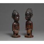 PAIR OF YORUBA TWIN FIGURES