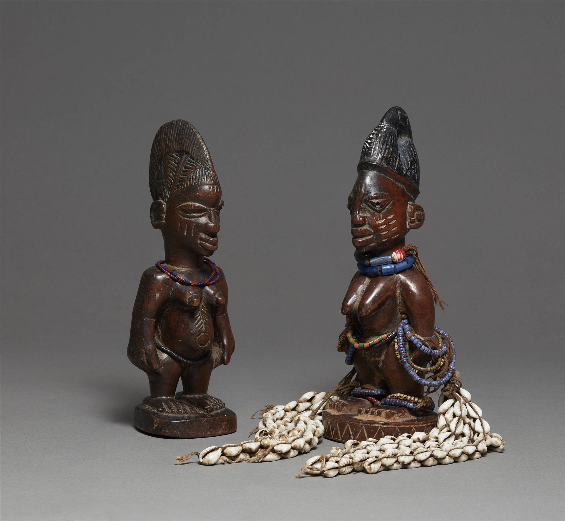 TWO YORUBA TWIN FIGURES