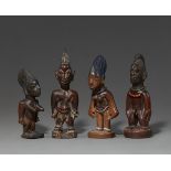 FOUR YORUBA TWIN FIGURES