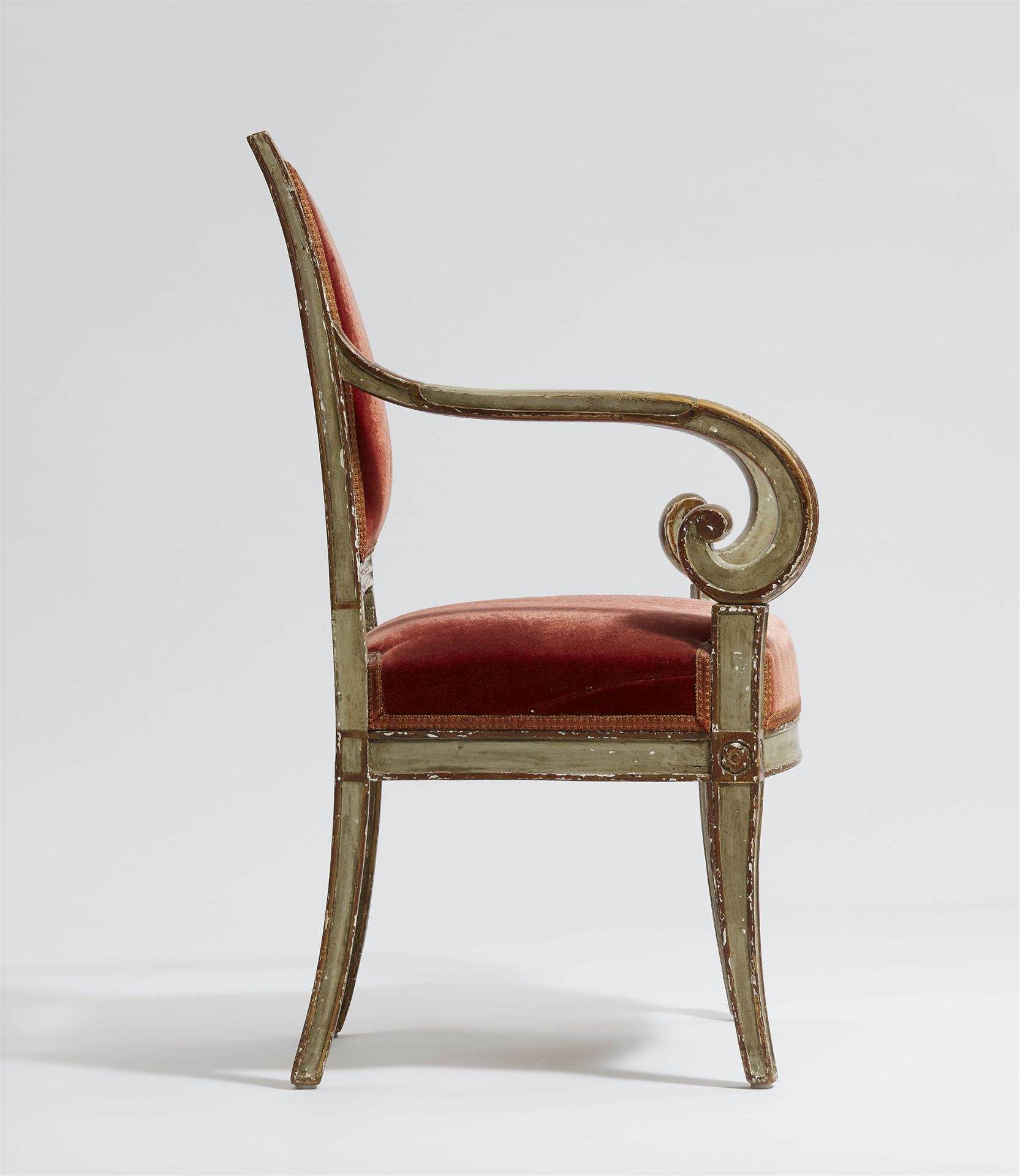 Four Neoclassical armchairs - Image 2 of 2