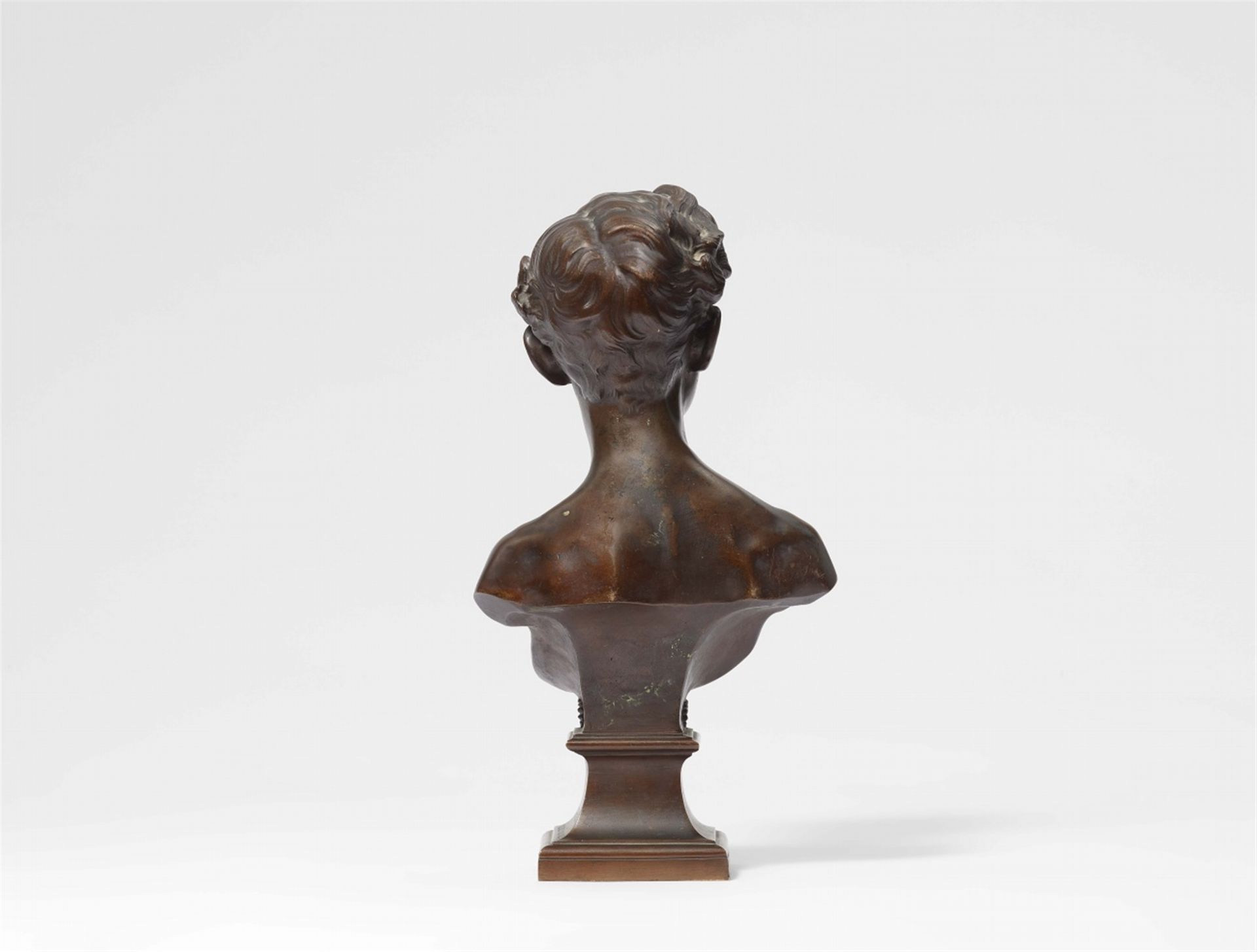 A Parisian bronze bust “du Prince impérial“ - Image 2 of 5