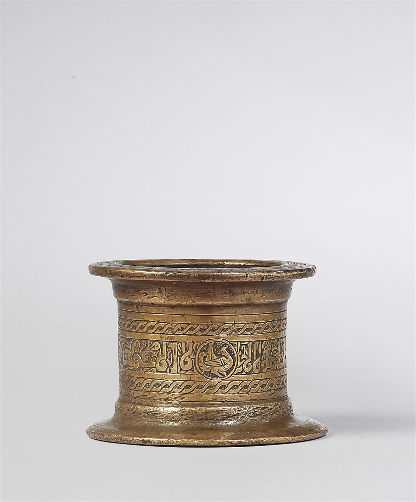 A small Islamic mortar - Image 3 of 4