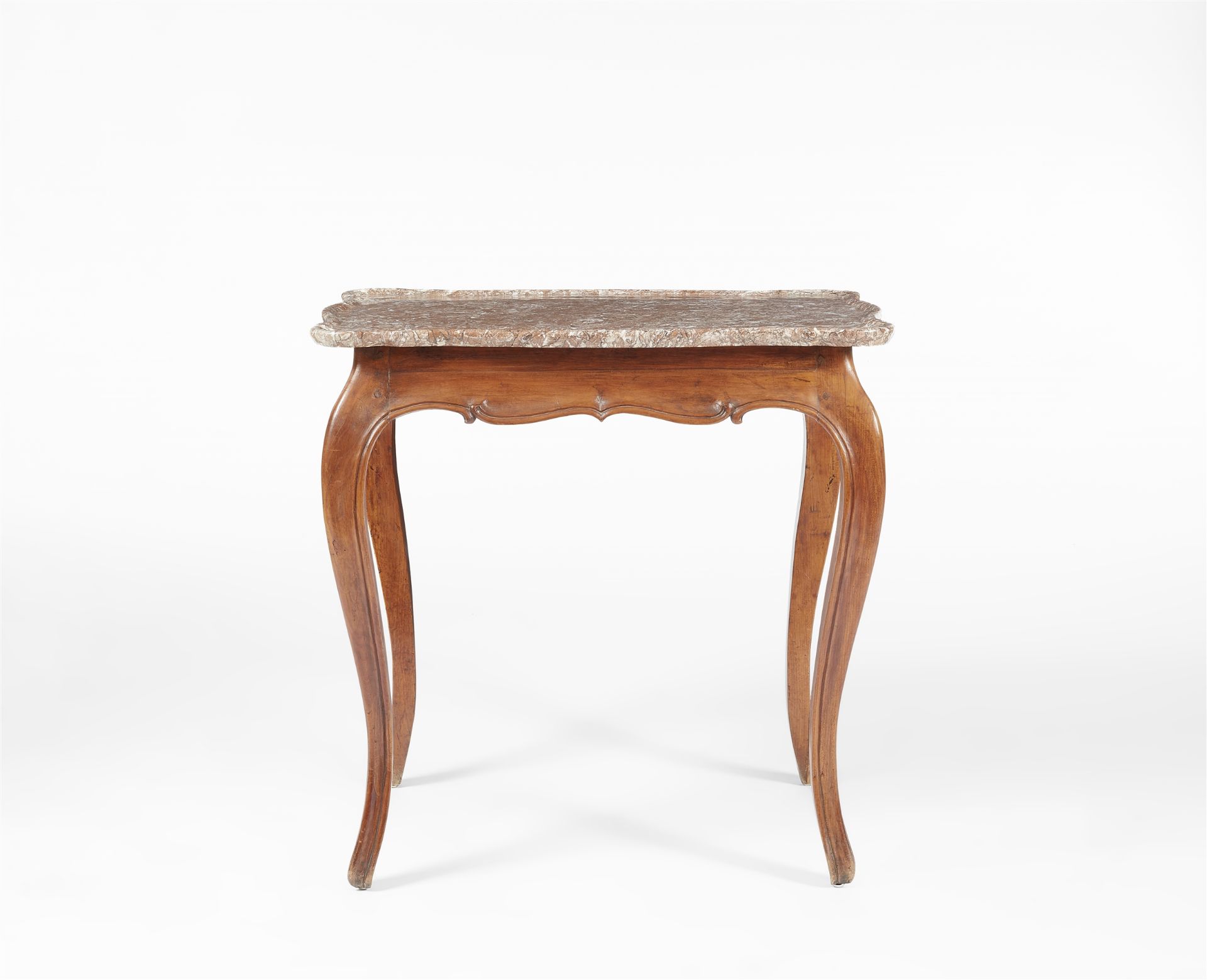 A walnut table from Seehof Palace