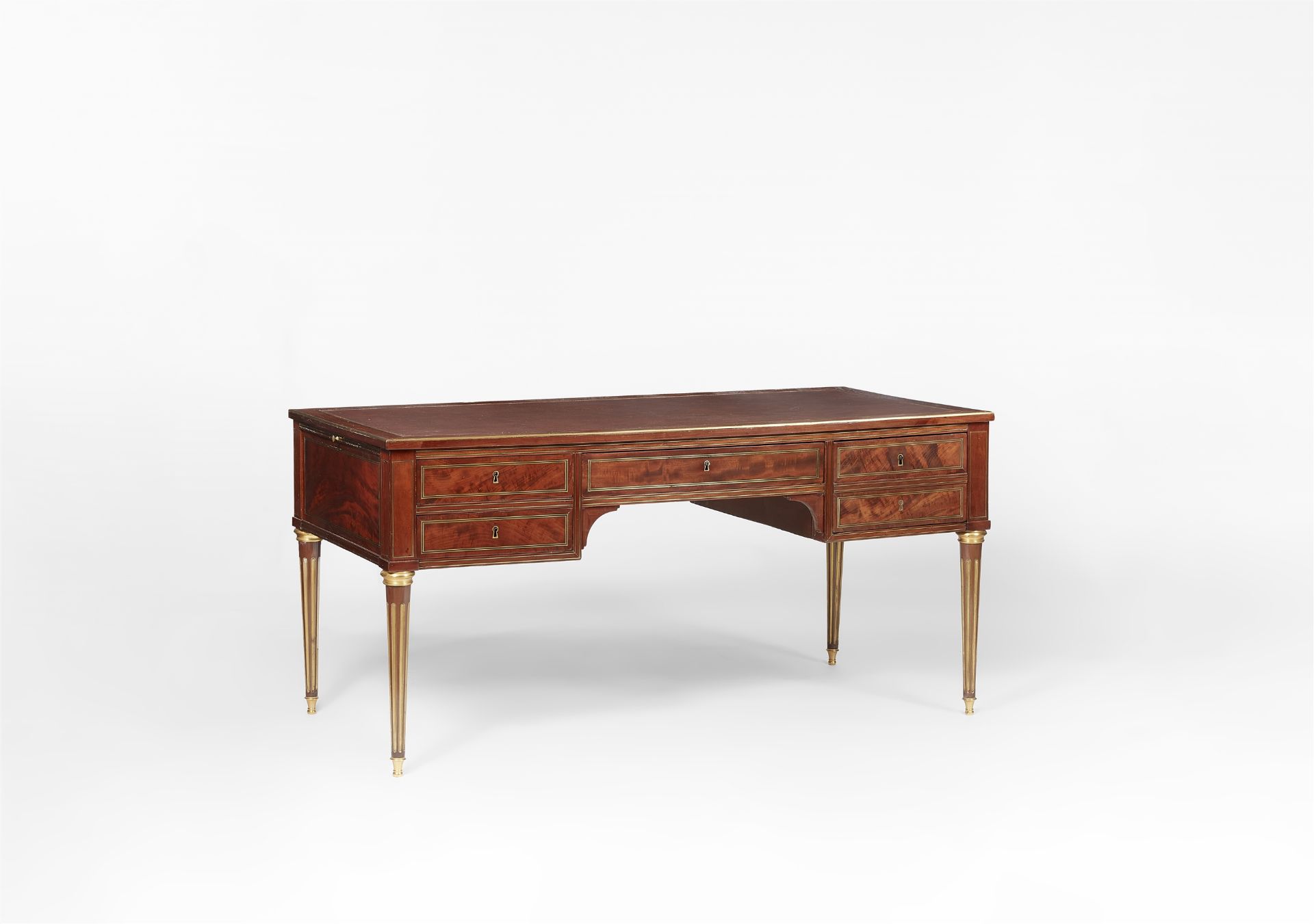 A bureau plat by Henri Jacob - Image 3 of 6