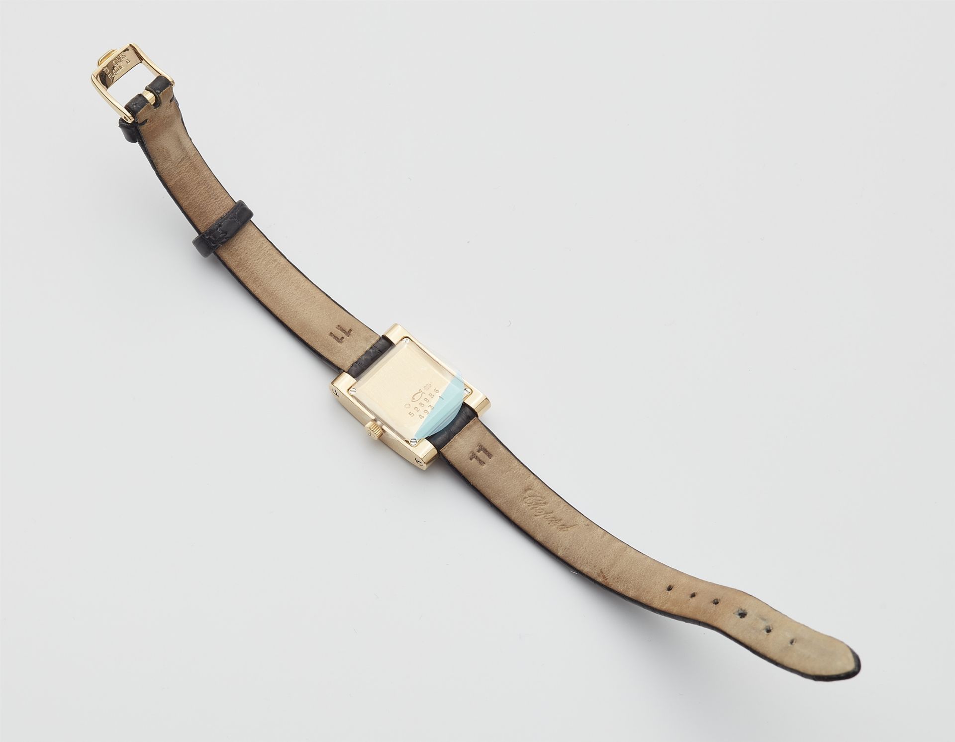 An 18k gold quartz Chopard Your Hour ladies wristwatch. - Image 3 of 3