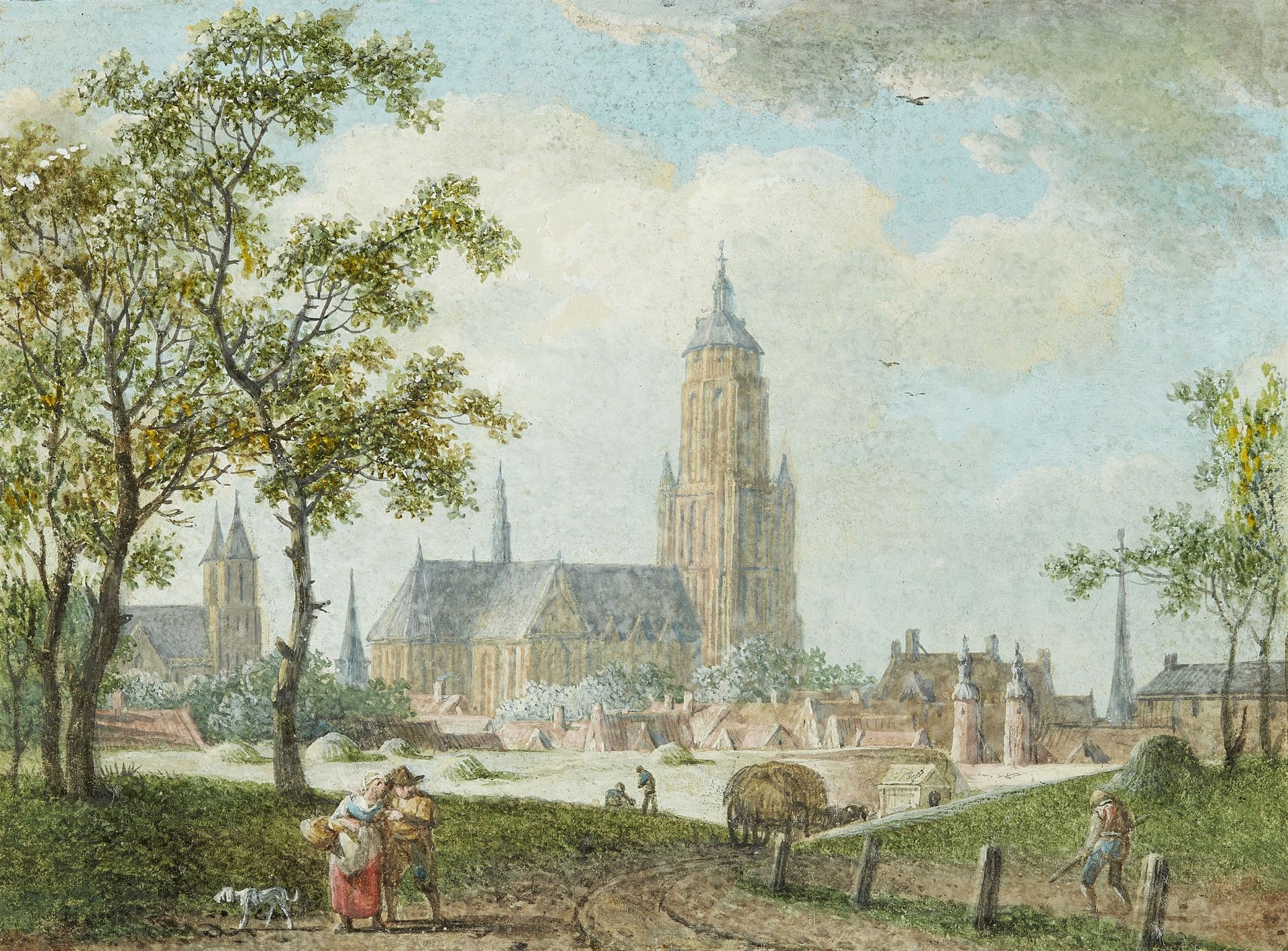 Hendrik de Meijer, Ansicht von Arnhem