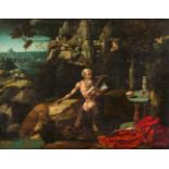 Antwerpener Meister des 16. Jahrhunderts, Büßender Hieronymus