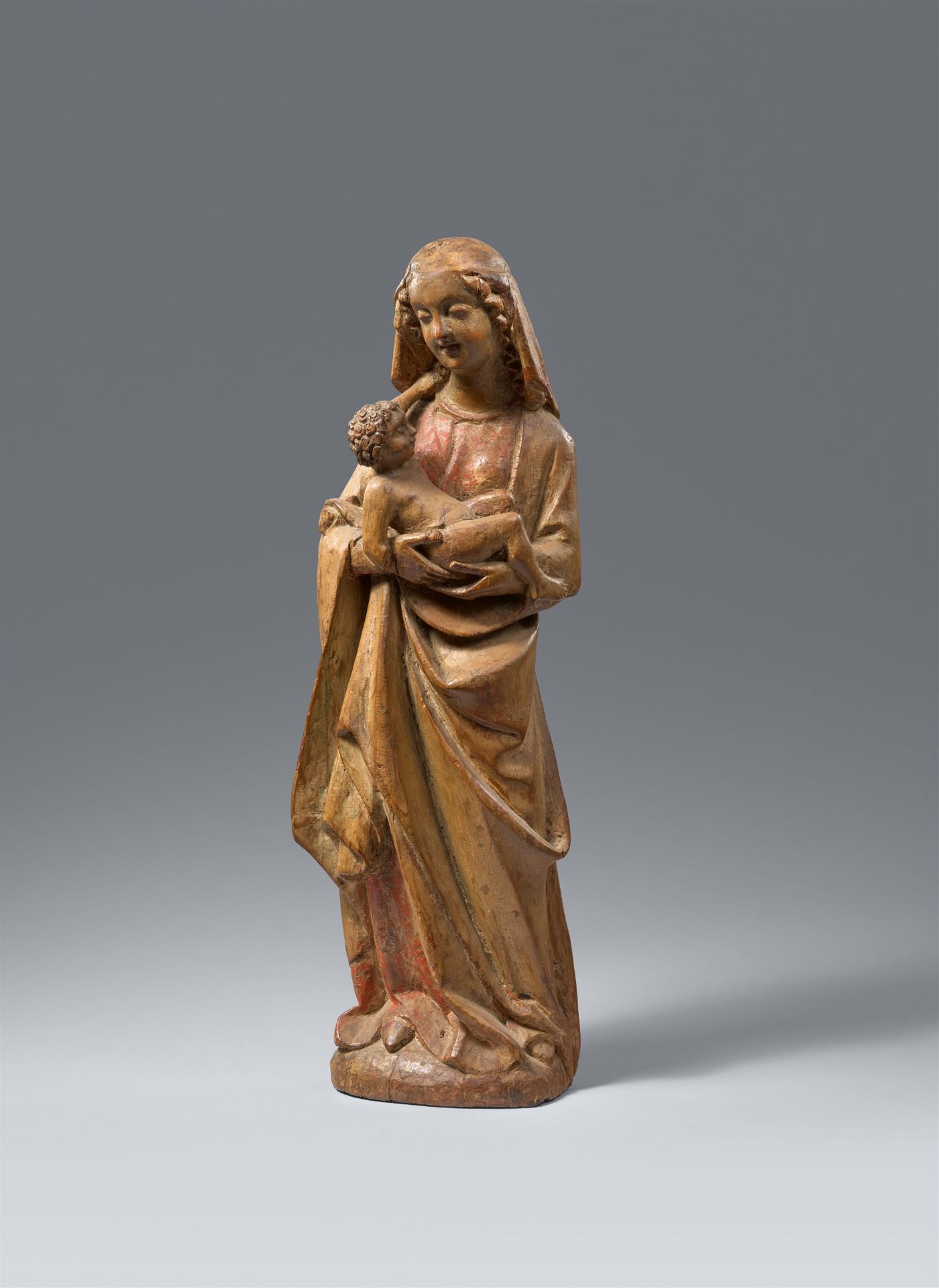 Wohl Oberrhein um 1430/1440, Madonna mit Kind