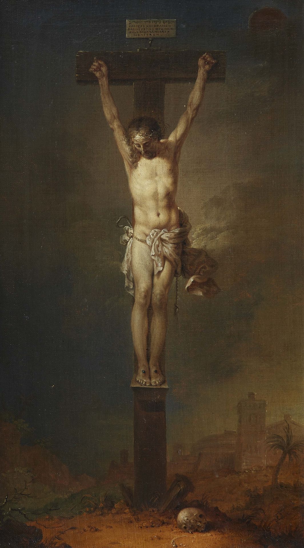 Januarius Zick, Christus am Kreuz