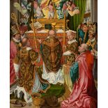 Südniederländischer Meister (Brüssel?) um 1500, Die Messe des Heiligen Gregor