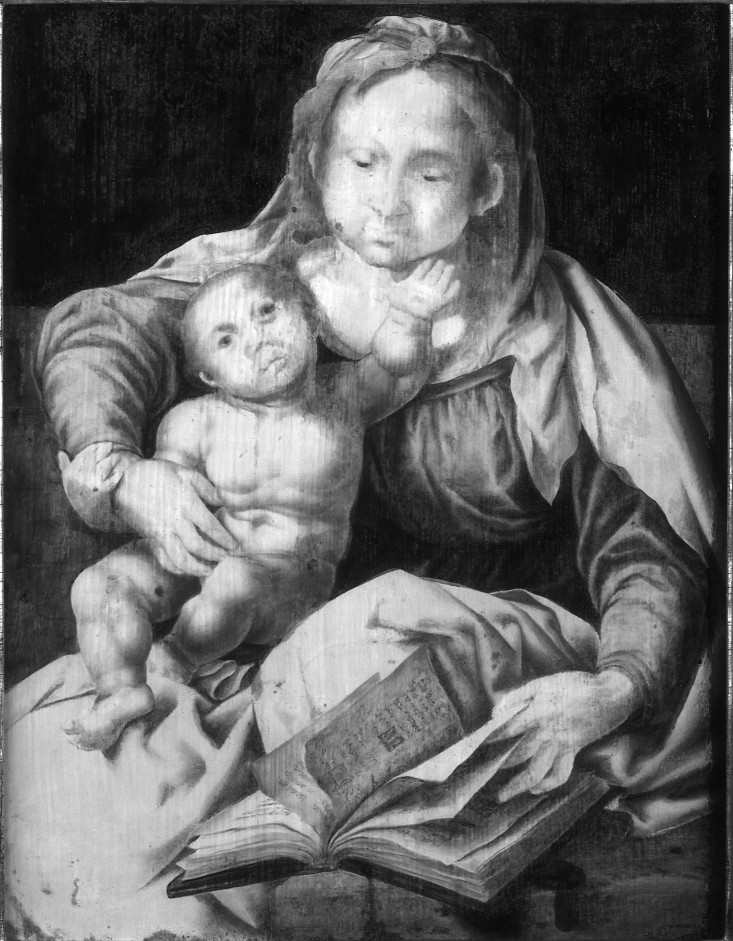 Jan Cornelisz. Vermeyen, The Virgin and Child - Image 2 of 2