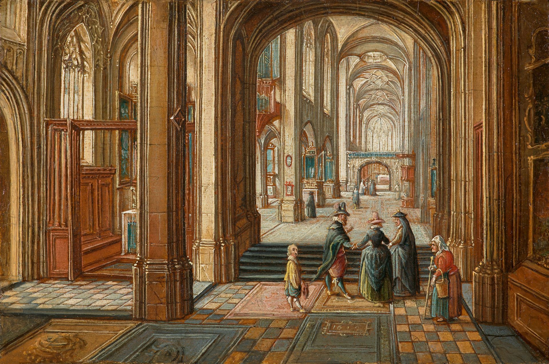 Hendrick van Steenwyck II, Interior of a Church