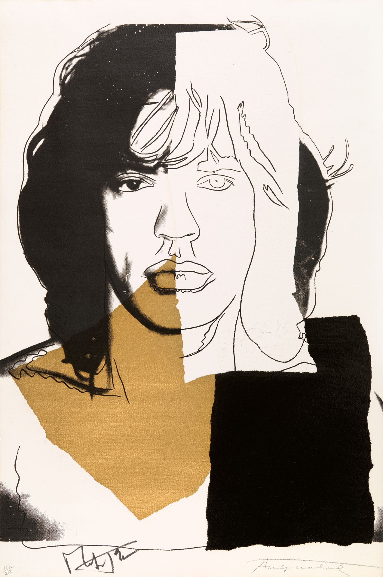 Andy Warhol, Mick Jagger