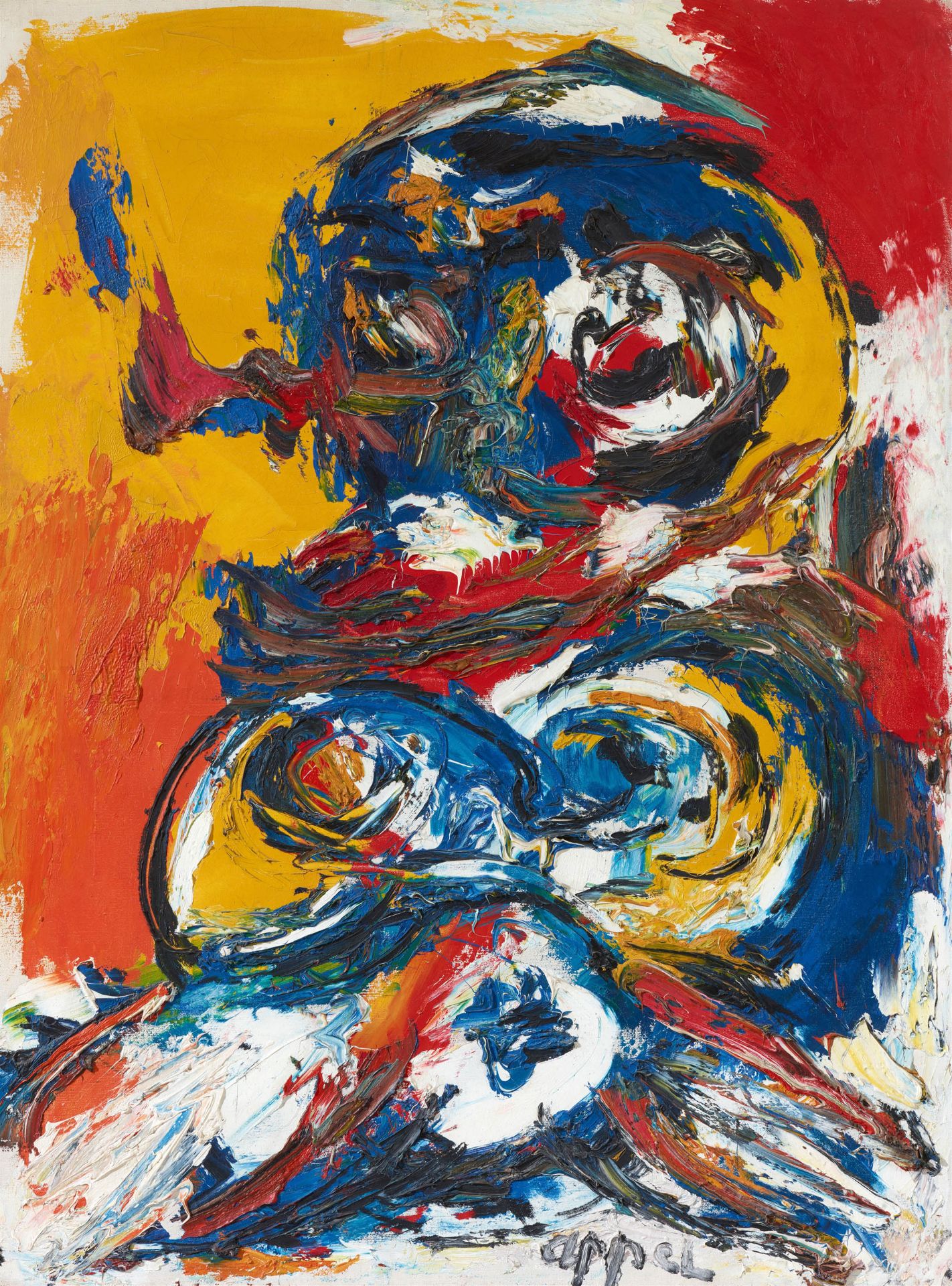 Karel Appel, Nue