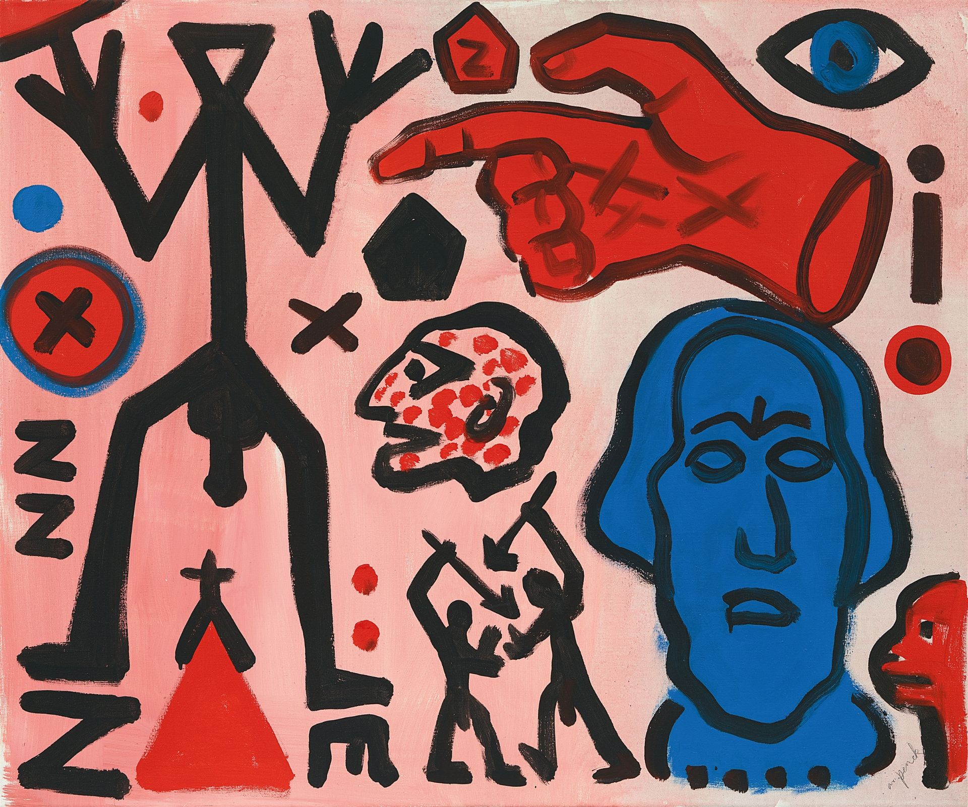 A.R. Penck, Homer und die Folgen