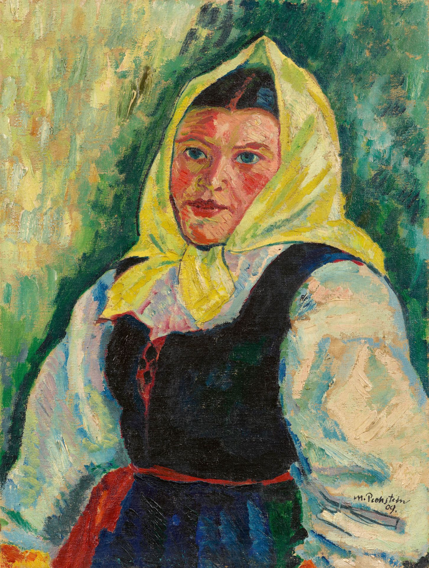 Hermann Max Pechstein, Bäuerin aus Nidden