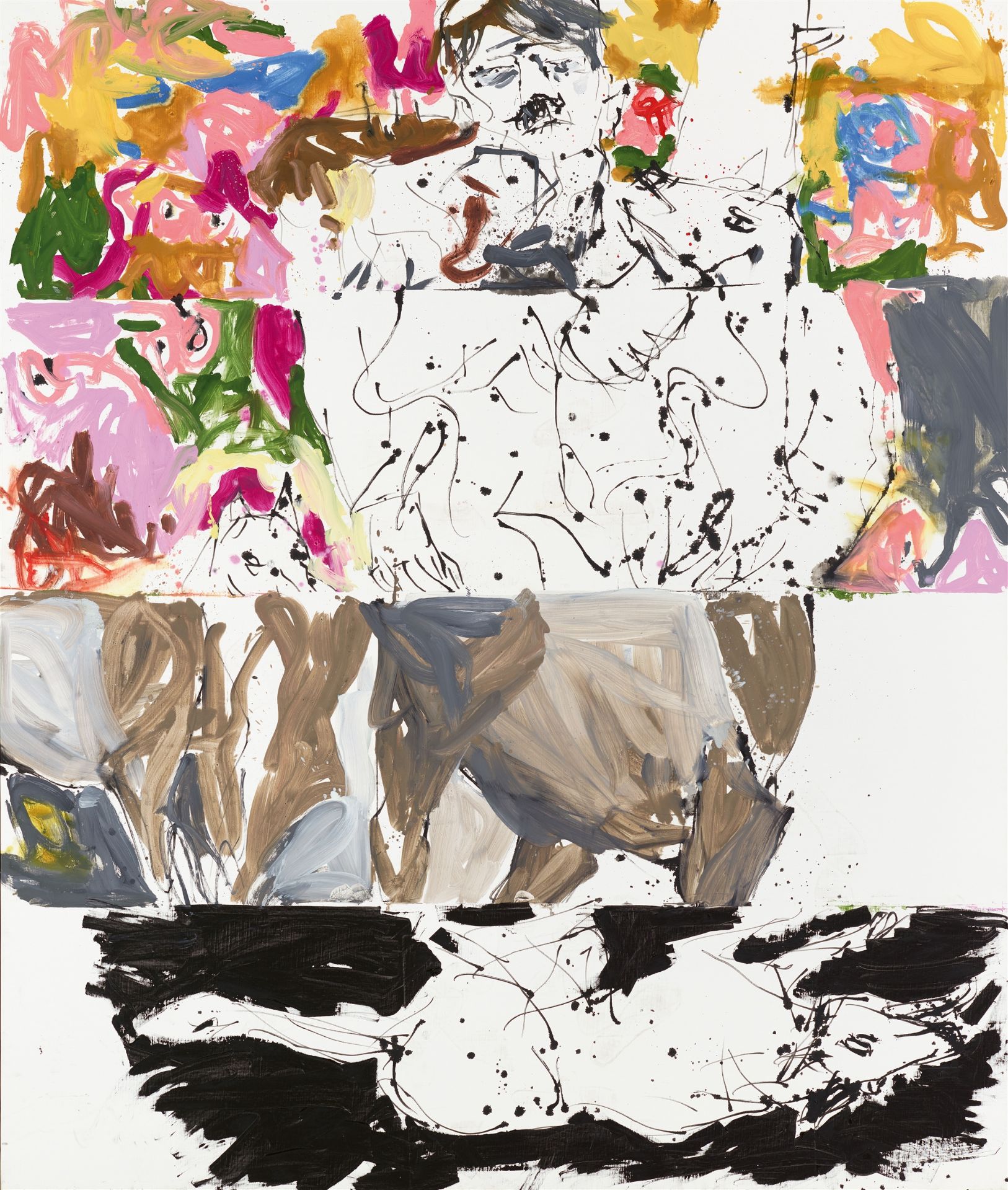 Georg Baselitz, Der Jäger (Remix)