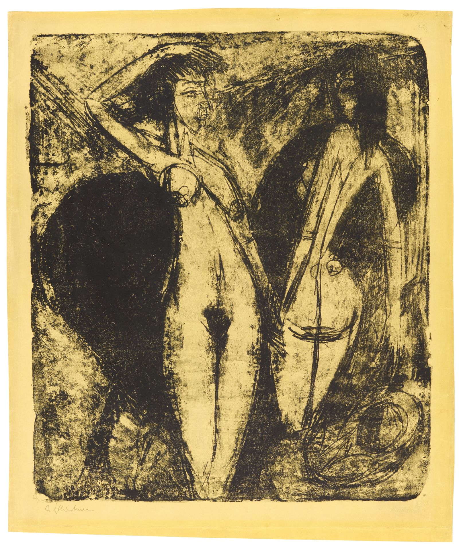 Ernst Ludwig Kirchner, Tanzende Akte