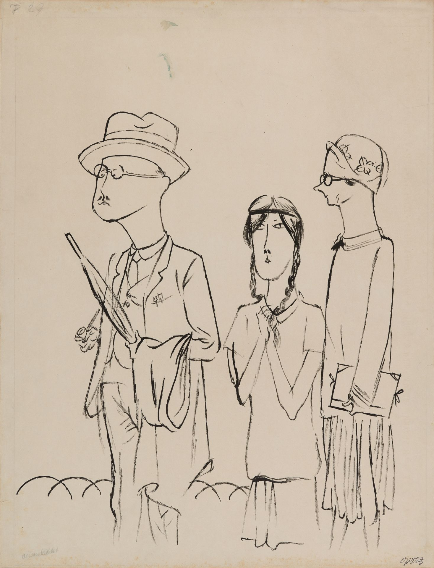 George Grosz, Reisen bildet