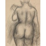 Aristide Maillol, Femme au foulard, vue de dos