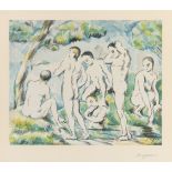 Paul Cézanne, Les Baigneurs (petite planche)