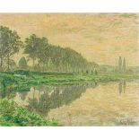 Léon de Smet, Flusslandschaft